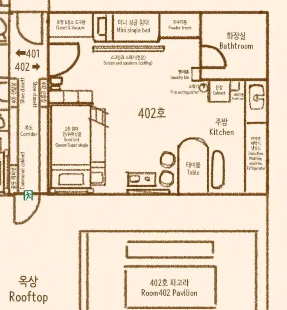 Cheongnyangni Star Whale House & Rooftop 서울특별시 0*,